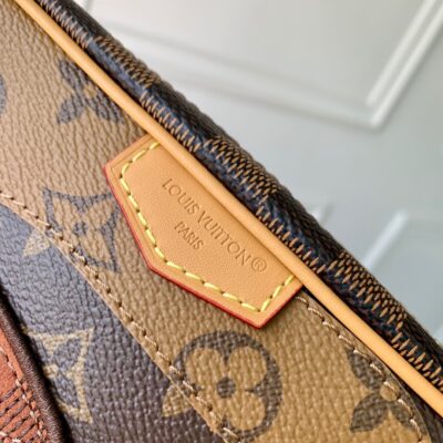 LV精品仿製Trocadéro迷你手袋涂层帆布Monogram Damier拼贴多用