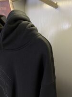 BURBERRY高仿後背鏤空格紋馬術騎士棉質連帽衛衣卡其經典休閒