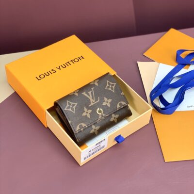 LV A貨Victor錢包Monogram Eclipse帆布老花設計多功能小巧收納M12635