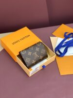LV A貨Victor錢包Monogram Eclipse帆布老花設計多功能小巧收納M12635