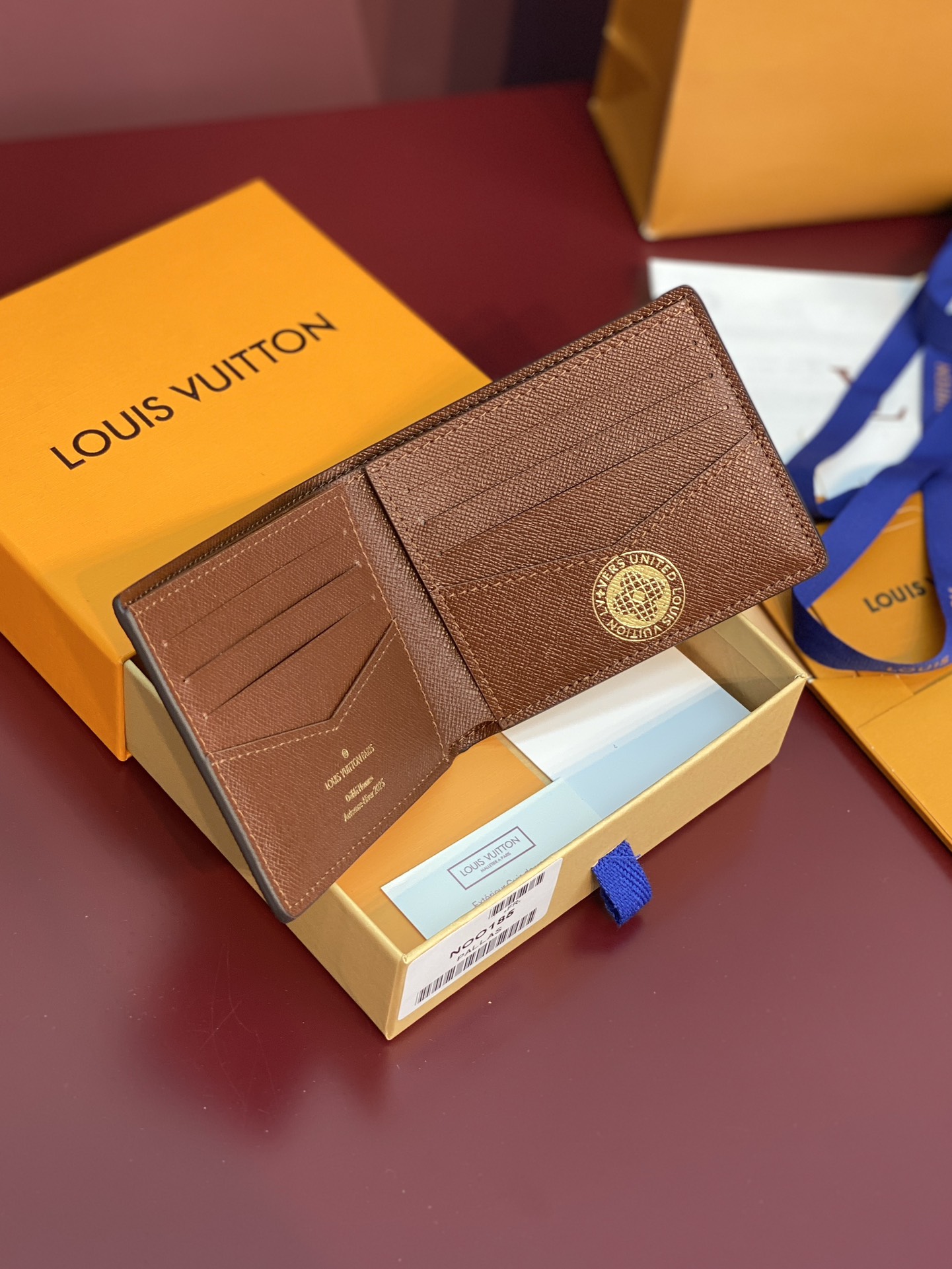 路易威登精品仿製Multiple錢包 N00185 Monogram牛仔帆布