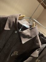 Loewe 頂級原單 秋冬男女同款牛仔套裝 義大利工藝設計 時尚潮流必備
