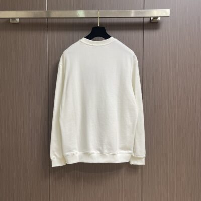 Gucci高仿經典撞色刺繡圓領衛衣480克純棉2025SS男女款