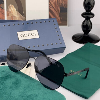 Gucci高仿2025新款多邊形男女情侶墨鏡 超輕超彈性高清尼龍鏡片