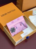 LV高仿DOUBLE卡夾M14862滑雪粉款式精緻小巧男士時尚收納