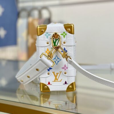 LV高仿Side Trunk中號手袋時尚百搭新品法國奢華M14046