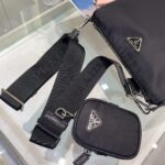 Prada 精品仿製 2VH113 三合一鏈條相機包 男女同款