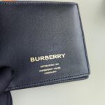 Burberry一比一男士短夾格紋皮革多卡位精緻設計