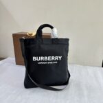 Burberry高仿男女通用托特包徽標尼龍材質實用設計新品