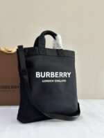 Burberry高仿男女通用托特包徽標尼龍材質實用設計新品