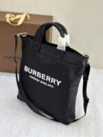 Burberry高仿男女通用托特包徽標尼龍材質實用設計新品
