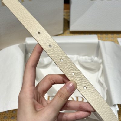 Dior高仿馬鞍腰帶2cm細款時尚休閒復古金屬CD扣