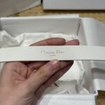 Dior高仿D-Dream雙面白色女士腰帶2cm時尚優雅金屬扣