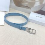 Dior 迪奧 高仿雙面男士腰帶｜2.0cm 頭層牛皮 銅質五金扣