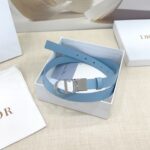 Dior 迪奧 高仿雙面男士腰帶｜2.0cm 頭層牛皮 銅質五金扣