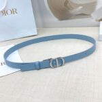 Dior 迪奧 高仿雙面男士腰帶｜2.0cm 頭層牛皮 銅質五金扣
