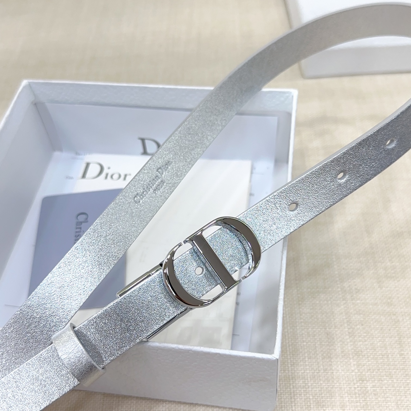 Dior 迪奧 高仿女士雙面腰帶｜2.0cm 頭層牛皮 銅質五金扣