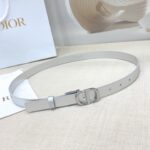 Dior 迪奧 高仿女士雙面腰帶｜2.0cm 頭層牛皮 銅質五金扣