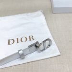 Dior 迪奧 高仿女士雙面腰帶｜2.0cm 頭層牛皮 銅質五金扣