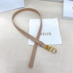Dior 迪奧 高仿雙面男士腰帶｜2.0cm 頭層牛皮 銅五金扣 多尺寸