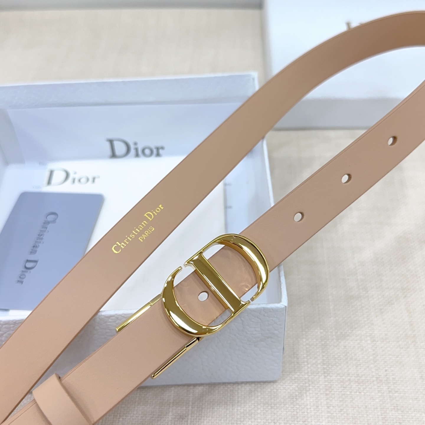 Dior 迪奧 高仿雙面男士腰帶｜2.0cm 頭層牛皮 銅五金扣 多尺寸