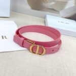 Dior 迪奧 高仿男士雙面腰帶｜2.0cm頭層牛皮 多尺寸銅質五金扣
