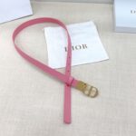 Dior 迪奧 高仿男士雙面腰帶｜2.0cm頭層牛皮 多尺寸銅質五金扣