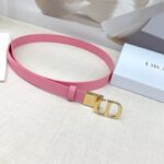 Dior 迪奧 高仿男士雙面腰帶｜2.0cm頭層牛皮 多尺寸銅質五金扣