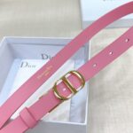 Dior 迪奧 高仿男士雙面腰帶｜2.0cm頭層牛皮 多尺寸銅質五金扣