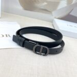 Dior 迪奧 高仿男士雙面腰帶｜2.0cm頭層牛皮 銅五金扣 多尺寸