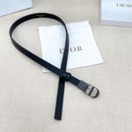 Dior 迪奧 高仿男士雙面腰帶｜2.0cm頭層牛皮 銅五金扣 多尺寸