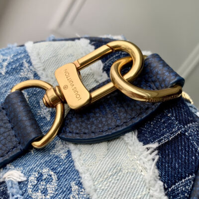 LV 一比一 M15276 Speedy 25 Bandoulière 丹寧拼布手袋 日式拼布工藝