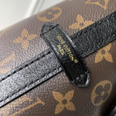 LV 頂級原單 M26568 CarryAll BB 手袋 Monogram 羊毛皮飾邊 雪季鏈條肩背包