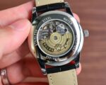 勞力士Rolex原單Datejust黑面皮帶腕錶 經典鑽刻度 時尚穩重男士款