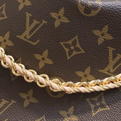 LV 精品仿製包 Monogram肩背包 鏈條裝飾 高質感時尚手袋M27825