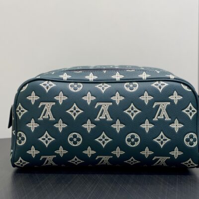 LV A貨包包 墨綠Monogram斜挎包 男士精品高質感百搭設計M27180