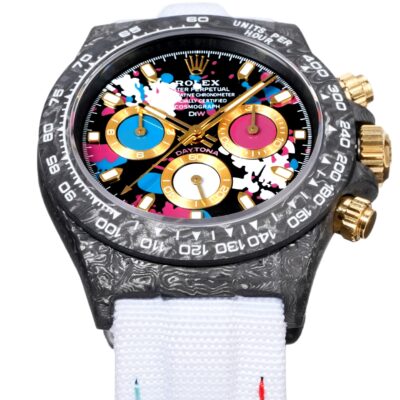 Rolex 原單Daytona彩色碳纖維腕錶 自動機械錶 藝術限量風格