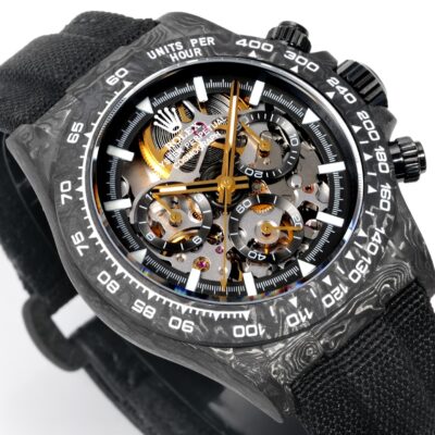 Rolex 原單Daytona碳纖維鏤空腕錶 自動機械錶 男士高端運動款