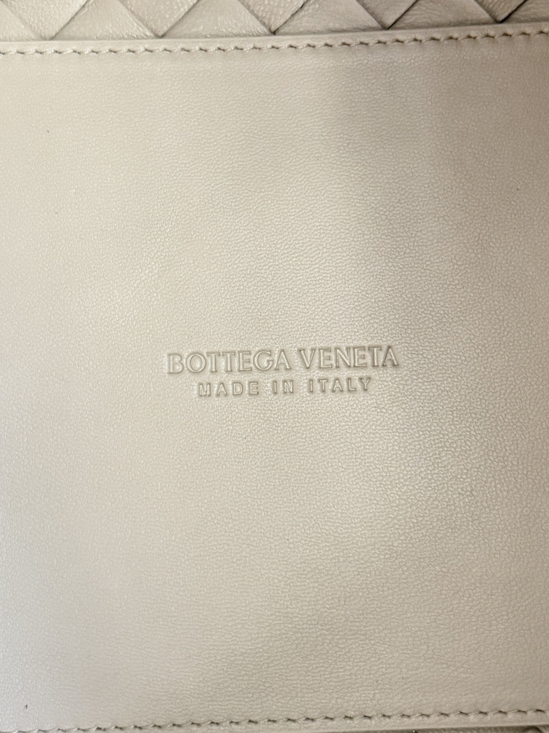 Bottega Veneta 風格靈感 經典編織手提斜背包 米白色 優雅日常款
