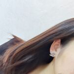 Chanel一比一耳環雙C珍珠拼色鑲鑽設計優雅氣質名媛風格