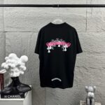 Chrome Hearts 高仿短袖T恤 馬蹄Logo印花設計寬鬆百搭款 美式街頭潮流風