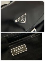 頂級原單 Prada1BZ811B 油蠟小牛皮雙肩背包