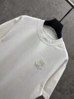 Balenciaga一比一短袖T恤白色BB刺繡設計極簡百搭新品歐美潮流風
