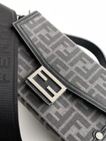 Fendi原單級Baguette Soft Trunk 7VA565 FF提花斜背包