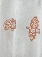 愛馬仕A貨針織短袖圖騰刺繡設計高端質感百搭優雅精品風格