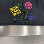 LV高仿霓虹Monogram印花短袖T恤寬鬆高街潮流百搭男裝