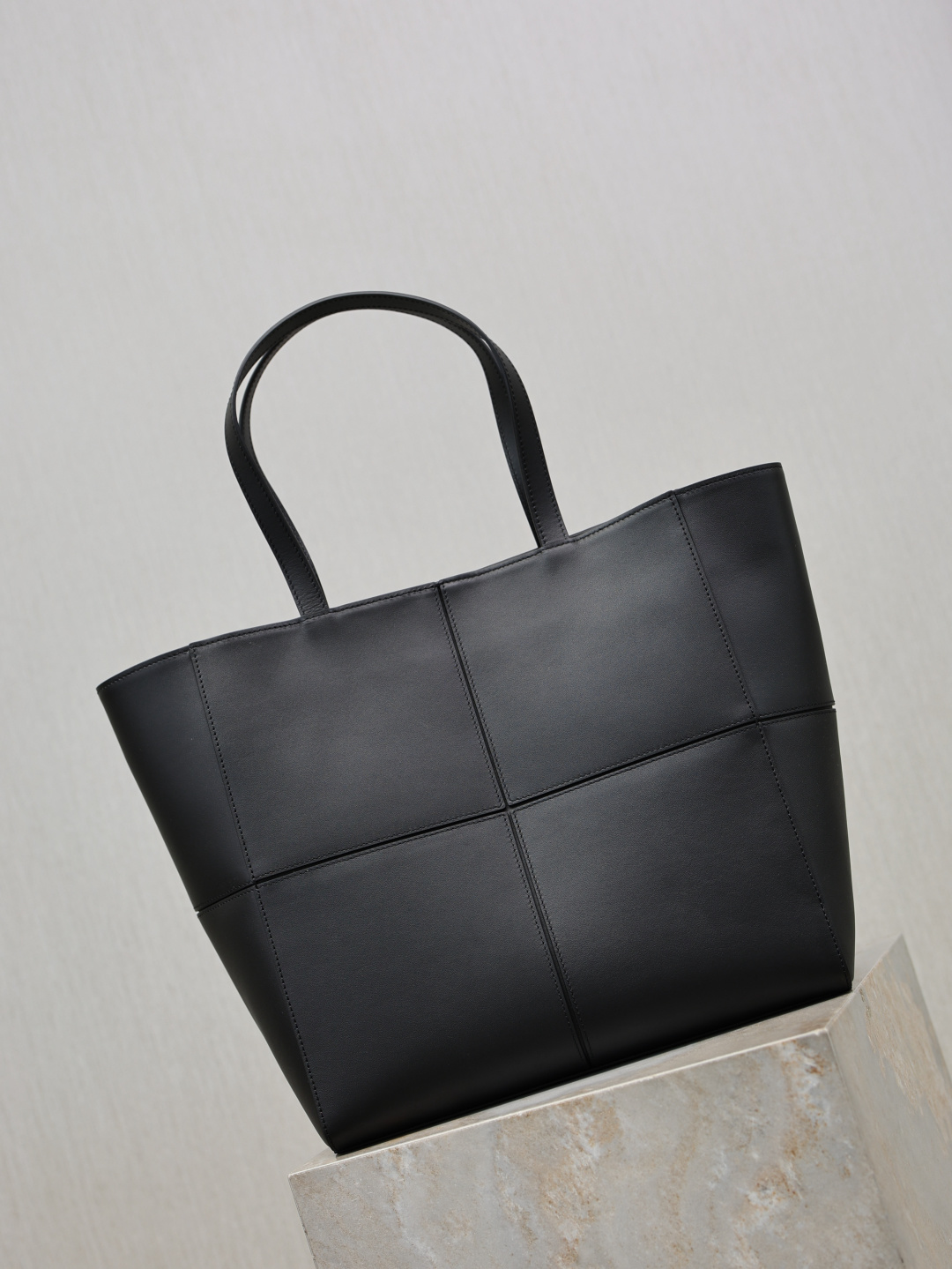 YSL 精緻版 黑色極簡托特包 百搭大容量 都會輕奢863959