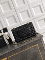 CHANEL高仿徽章菱格鏈條翻蓋包復古百搭小香風精品肩背包
