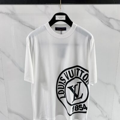 LV高仿短袖T恤大Logo印花潮流百搭法式精品男裝