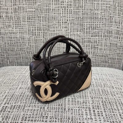 Chanel 精緻版 Vintage康朋保齡球枕頭包mini 經典百搭款 法式奢華
